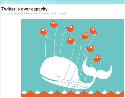 Twitter is Over Capacity Graphic