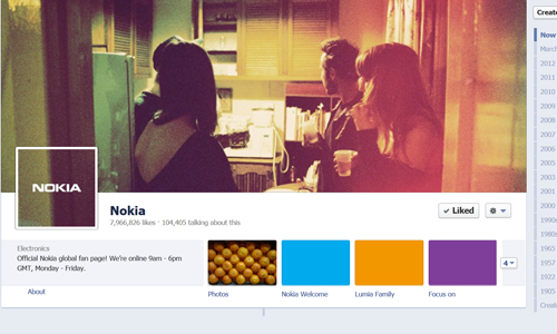 Nokia Facebook Page