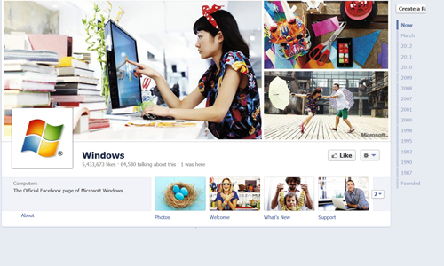 Windows Facebook Page
