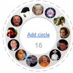 Shared Circle on Google Plus