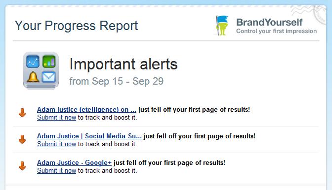 Brand_Yourself Brand Yourself Email Alert