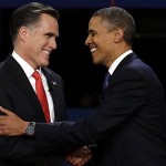 Barack Obama and Mitt Romney