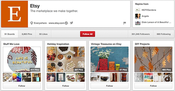 Pinterest Pages