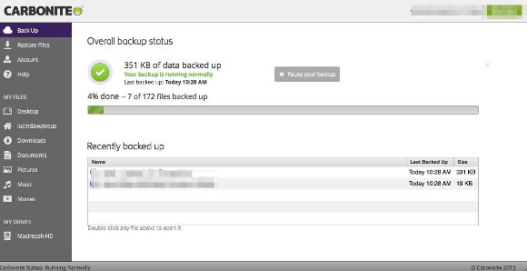 Online backup options for small business