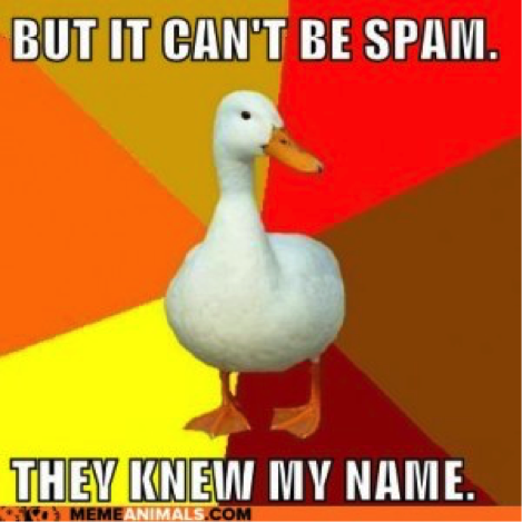 Description: Image result for social media spam meme