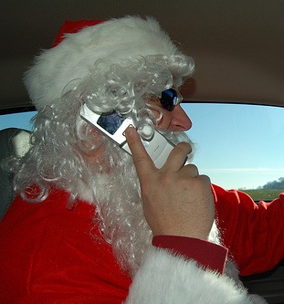 Santa Clause Mobile Phone